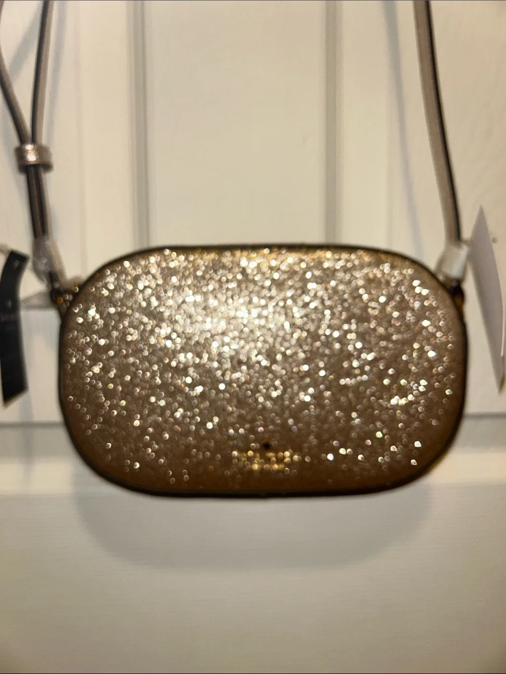 Authentic Kate Spade Glimmer Gold crossbody KE459 / Retail $299- new with tags